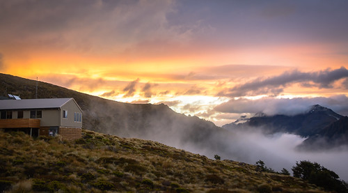 park new sunset newzealand cloudy zealand national southland fiordland keplertrack fiordlandnationalpark