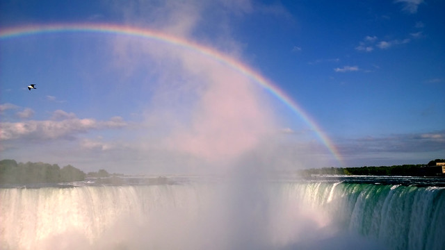 Horseshoe Falls with Rainbow