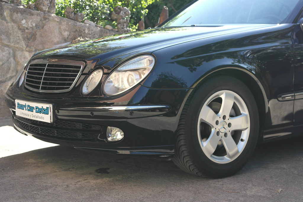 Mercedes Benz Clase E W211 - Corrección de pintura en dos pasos + CarPro Cquartz UK 14469888209_3dd1f0ece9_b