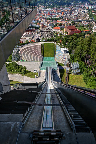 architecture austria europe hill landmark innsbruck funicular bergiselskijumpstadium panoramicviewplatform breathtakingviewsofinnsbruck