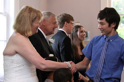 The Receiving Line - Wedding of Nat Fowler & Eileen Bell (5/31/2014) - 73