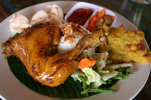 Ayam Panggang Kecap Manis (Roast Chicken Marinated with Sweet Soy)