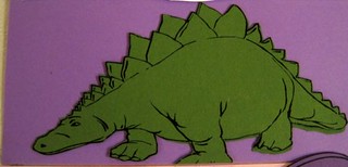 Dinosaur Shape Book
