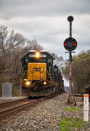csx csxt emd locomotive toledo subdivision train trains railroad bo cpl signals rails troy piqua freight