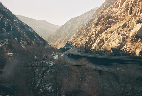 film geotagged nikon highway colorado canyon viaduct amtrak interstate n80 i70 interstate70 californiazephyr glenwoodcanyon amtk