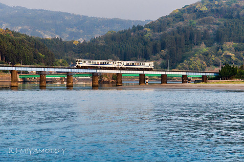bridge sea reflection water japan train river woods 橋 南郷 列車 宮崎県 日南線 miyazakipref nichinancity