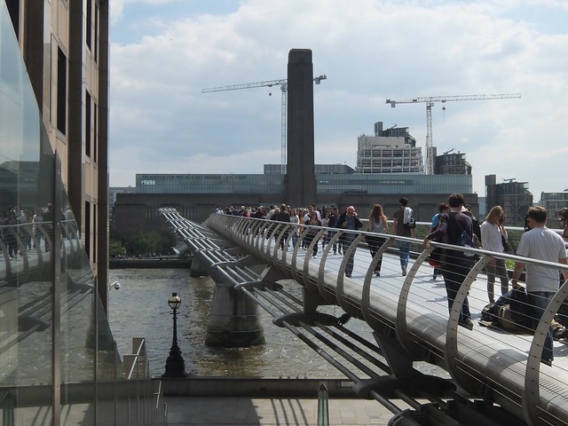Tate Modern and Millennium Bridge