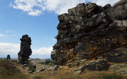 mountain rock landscape nationalpark rocks berge landschaft moutains harz felsen teufelsmauer harzer geotop delopafoto