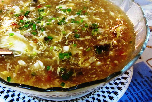 Sea cucumber soup