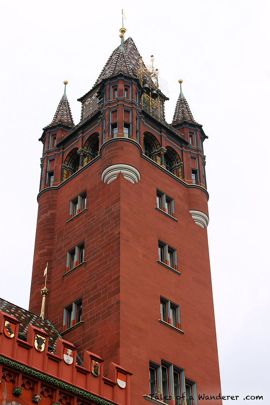 BASEL - Marktplatz - Rathaus