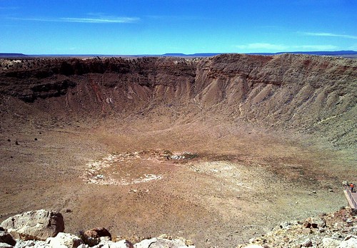 arizona usa america desert crater impact meteor meteorite
