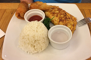 Manila sojourn - Via Mare Crab omelet