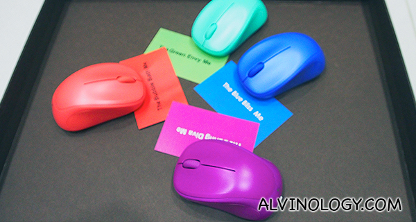 Logitech's 2014 Colour Collection Wireless Mouse - Alvinology