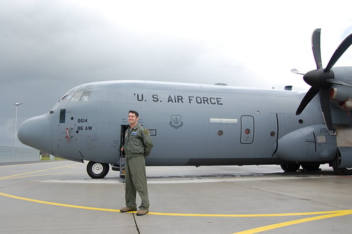 C-130J Hercules landing Lielvarde