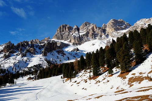 catinaccio valdifassa landscape neve snow canon 6d 24105mm autofocus