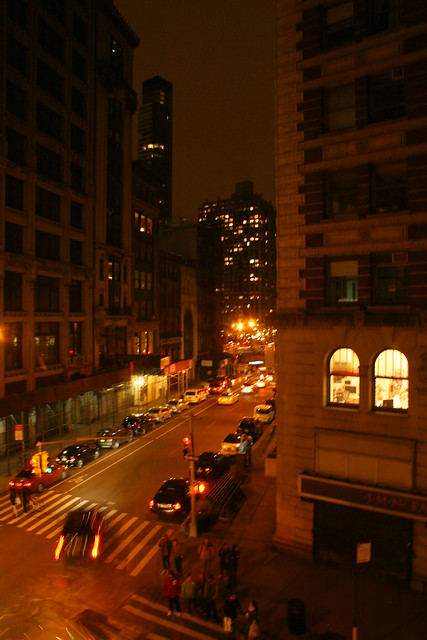 view from our room - the flat iron hotel
