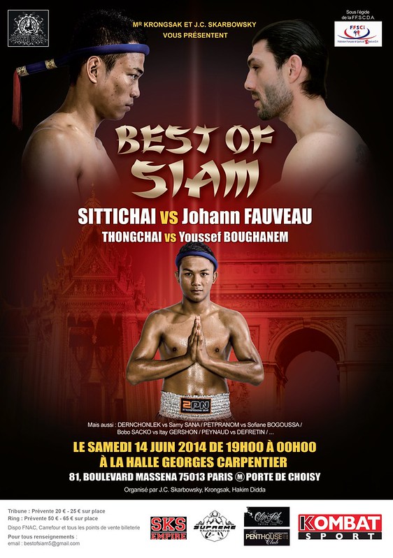 Affiche du Best Of Siam 5
