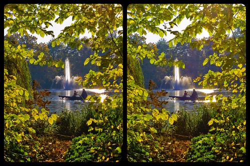 3d 3dphoto 3dstereo 3rddimension spatial stereo stereo3d stereophoto stereophotography stereoscopic stereoscopy stereotron threedimensional stereoview stereophotomaker stereophotograph 3dpicture 3dglasses 3dimage crosseye crosseyed crossview xview cross eye pair freeview sidebyside sbs kreuzblick twin canon eos 550d yongnuo radio transmitter remote control synchron in synch kitlens 1855mm tonemapping hdr hdri raw cr2 europe germany saxony sachsen dresden herbst autumn sun garden park fountain boat vacation vibrant colors indiansummer beautiful 100v10f