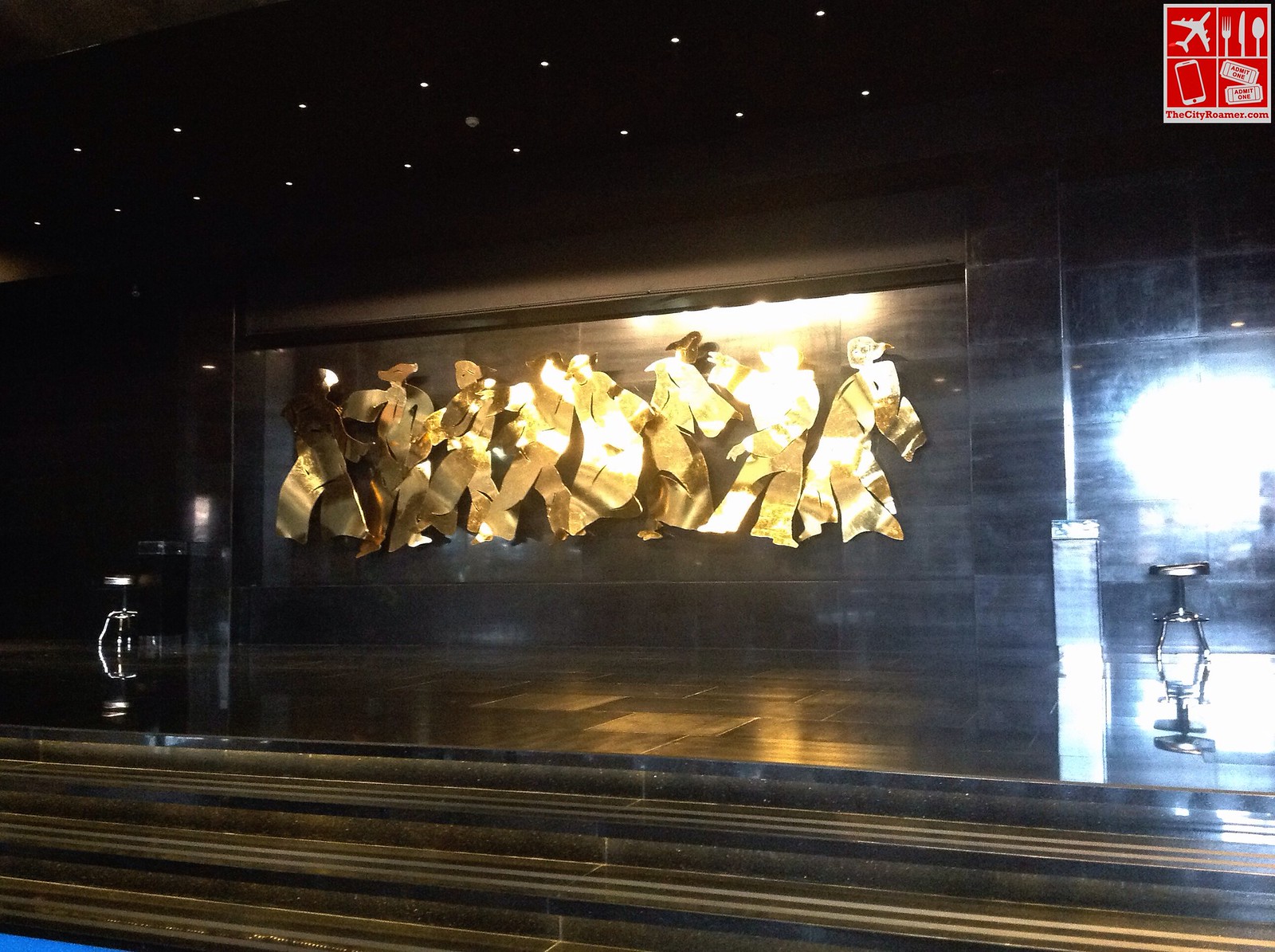 8 Movements - a mural by Bencab at the new Promenade Greenhills Cinemas lobby