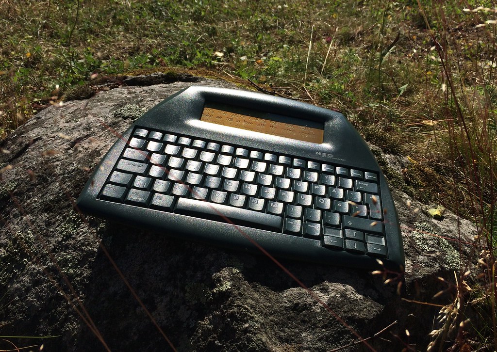 Photo of an AlphaSmark keyboard