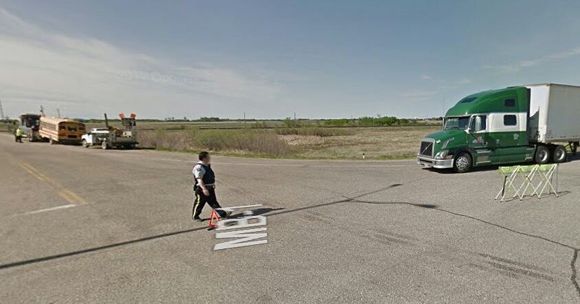 In May 2014 something scary happened on the road and the #googlestreetview cam turned off the road to capture it. #ridingthroughwalls #xcanadabikeride