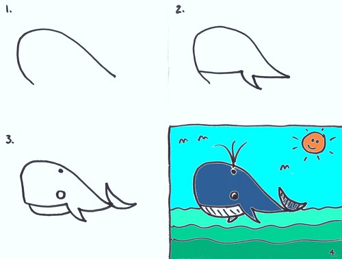How to Draw Whales Step-by-Step Guide: Best Whale Drawing Book for You and  Your Kids: Hopper, Andy: 9781070366975: Amazon.com: Books