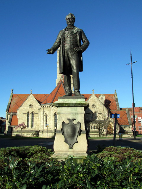 Statue of Ralph Ward Jackson, Church Street