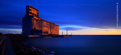 longexposure blue sunset lake ny newyork cold ice colors pool clouds landscape photo spring buffalo industrial lakeerie waterfront image dusk elevator picture historic motionblur photograph bluehour erie grainelevator cargill outerharbor