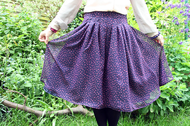 Handmade Colette Patterns Zinnia Skirt