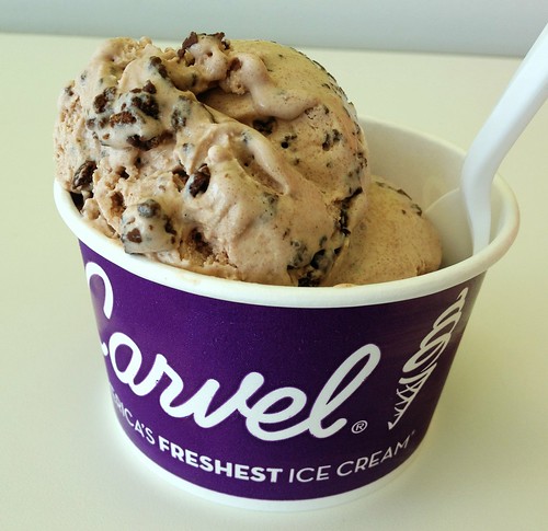 Carvel and their latest flavor- Nutella.