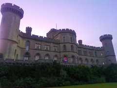 Eastnor Castle at dusk