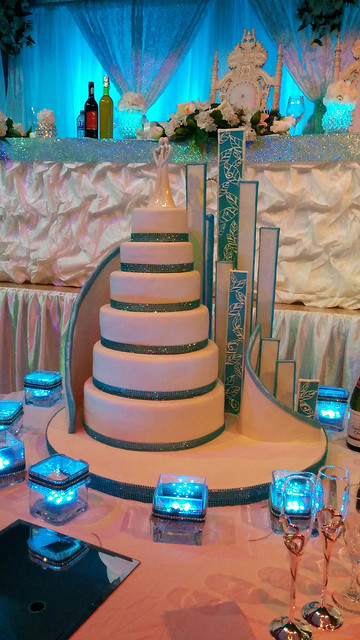 Stairway to Heaven Cake by Marcia Valencia of Forever Cakes