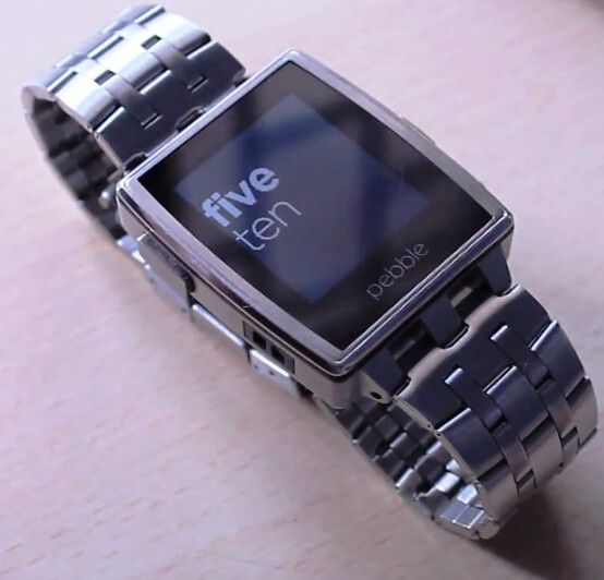 Pebble-Steel-Smartwatch from Flickr via Wylio