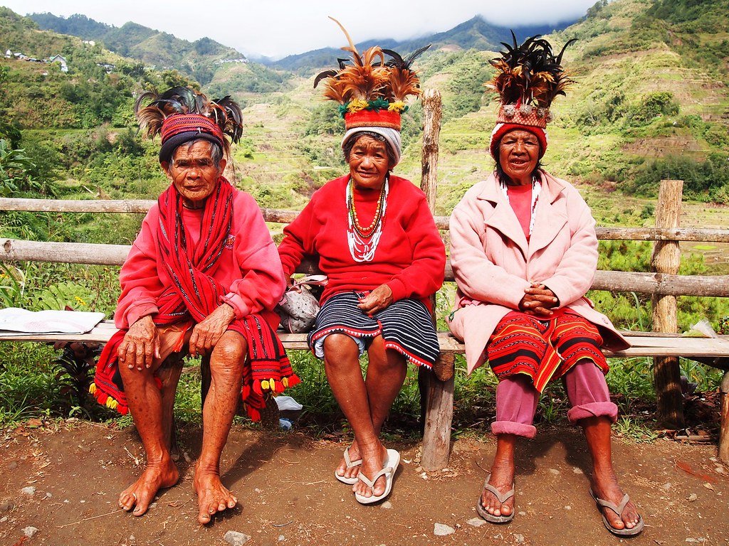 The Ifugao and The Banaue Rice Terraces, Banaue, Mountain Province ...