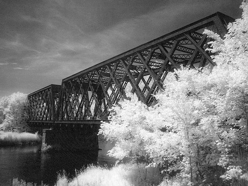 railroad bridge abandoned river flickr handheld infraredir olympusmzuikodigital17mmf28 olympusm17mmf28 olympuspenepl1micro43micro43 filterhoyar72infrared