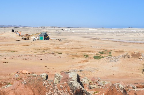 Salt mine of Cape Cross, Namibia