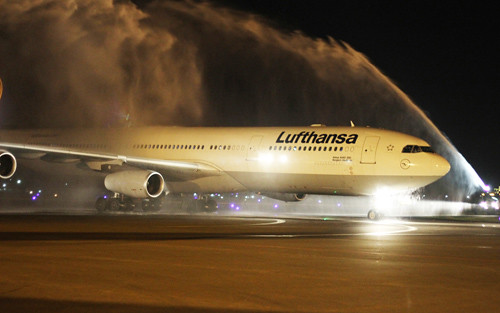 Lufthansa First Flight Inauguration, Reconnect Jakarta-Frankfurt Route
