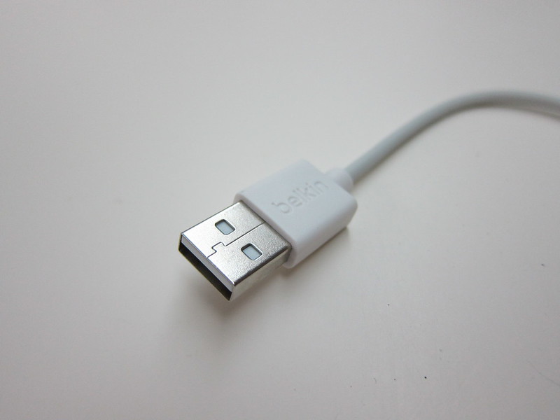 Belkin 6 Inch Lightning to USB ChargeSync Cable - USB Head