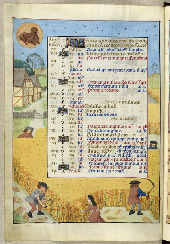 Календарь. Июль от античности до 16 века. Римский календарь