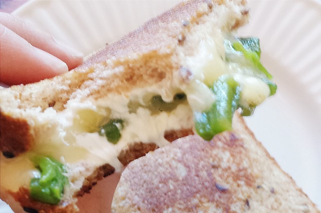 52 sandwiches no. 40: pepper jack grilled cheese