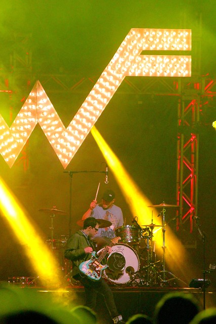 Weezer concert at Universal Orlando Mardi Gras