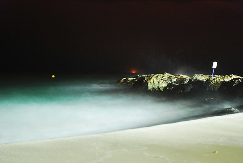nightphotography beach nightphoto bahamas grandluacayan