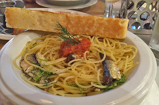 Manila sojourn - Cibo sardines pasta
