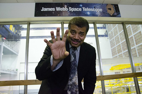 Dr. Neil deGrasse Tyson Visits JWST and NASA Goddard