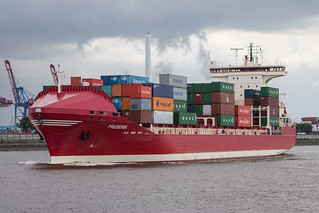 Containerschiff Frederik