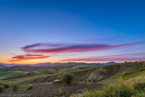 sunset italy landscape hills sicily sicilia agira erei
