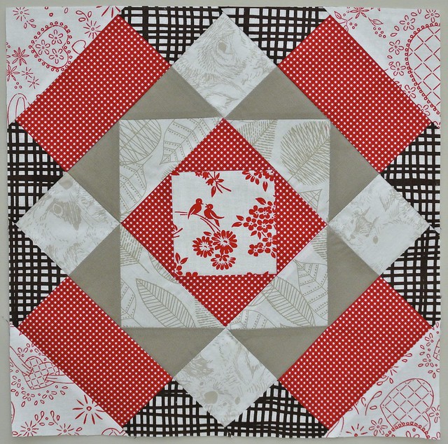 Tombstone  (Cora's Quilts Spring Sampler)