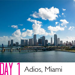 2014 Carnival Breeze Day 1 - Adios Miami