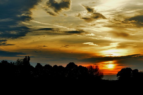 sun clouds tramonto nuvole natura sole pianura