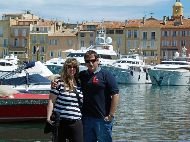 Rebeca y Sele en Saint-Tropez (Francia)